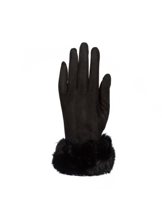 Дамски ръкавици, Дамски ръкавици Pifa черен цвят - Kalapod.bg